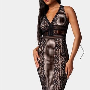 Lace Tank MIDI Dress